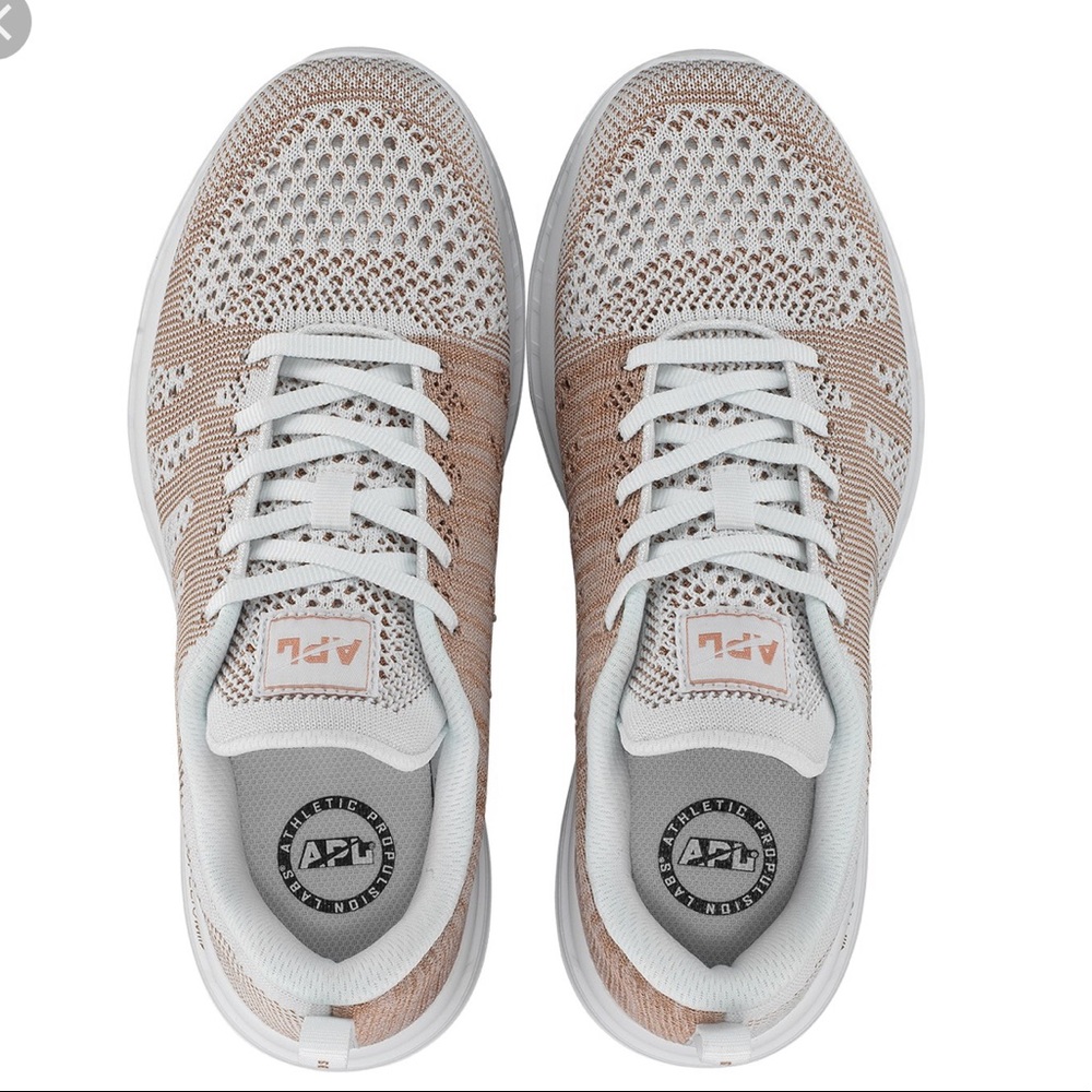 Brand new APL Techloom Pro W, size 8.5, rose gold